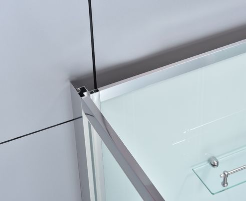cercos de vidro deslizantes do chuveiro do banheiro de 5mm 800x800x2150mm