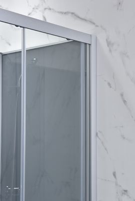 Compartimento de alumínio 800x800x1900mm do chuveiro do banheiro do quadro