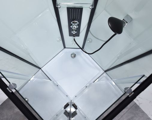 quadro de alumínio do compartimento de vidro do banheiro de 900x900x1900mm