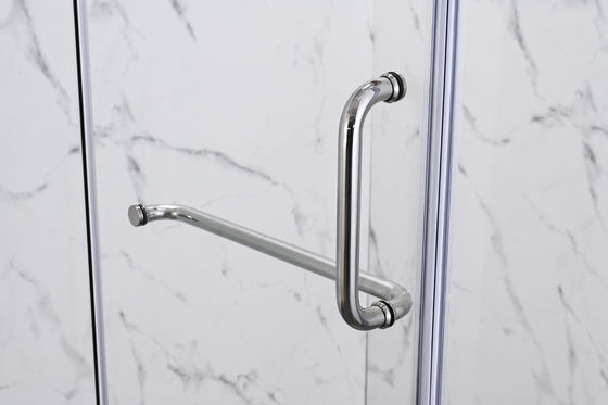 Cercos de vidro quadrados ISO9001 900x900x1900mm do chuveiro do banheiro