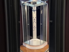 31'X31'X75' Banheiro Chuveiro Cubicle Vidro Temperado