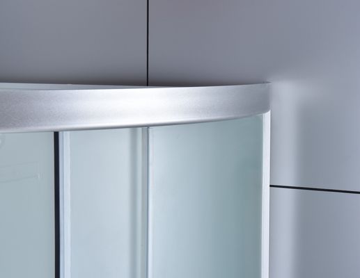 Quadro de alumínio 1-1.2mm de Mat Glass Shower Door Enclosures