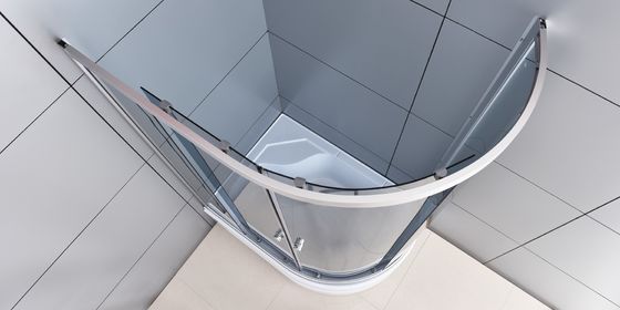 Banheiros pequenos dos compartimentos independentes de alumínio do chuveiro do quadro 4mm 1200×800×1960mm