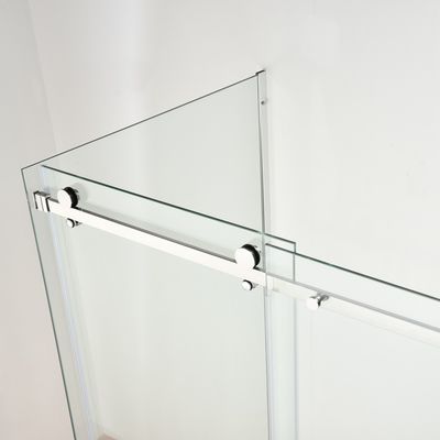 Cercos quadrados Frameless do chuveiro do vidro 1-1.2mm