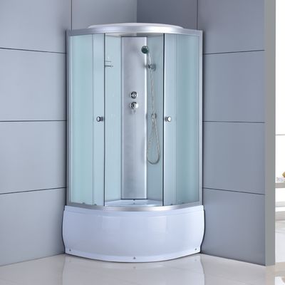 cerco 4mm de canto do chuveiro da entrada de 800×800×2150mm